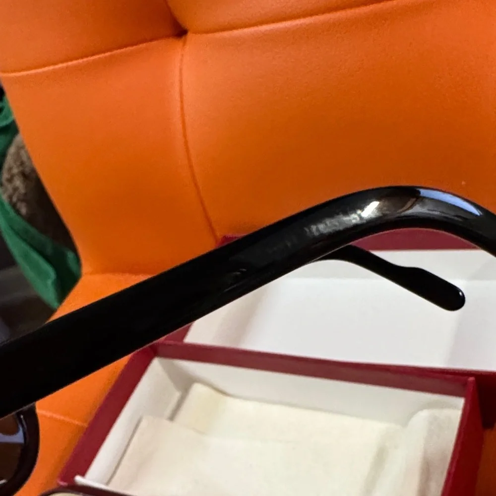 Authentic Cartier Kids Sunglasses - Black Frame with Gold Details - Picture 10 of 10